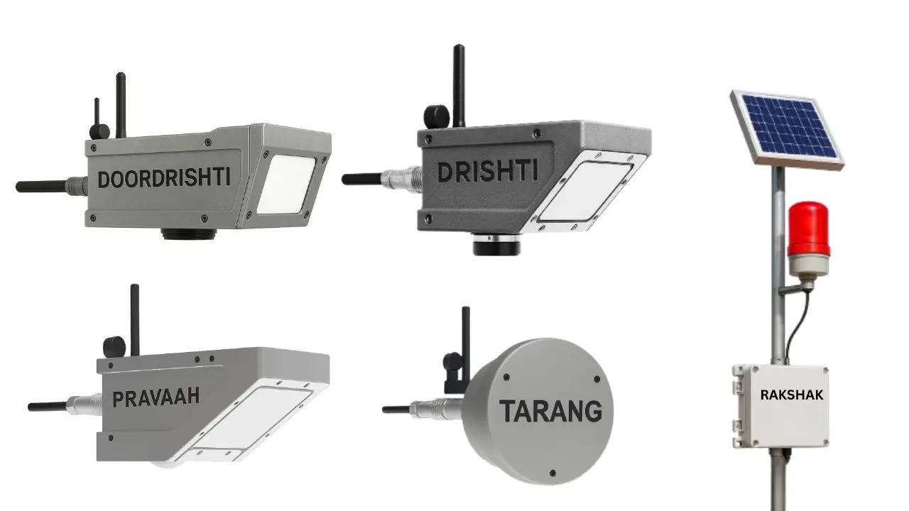 Climmatech AI-powered flood monitoring robot for real-time disaster prediction in India